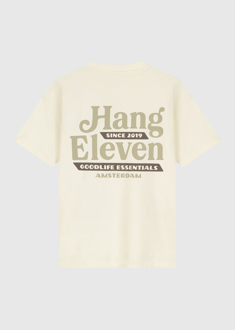 T-shirt Goodlife - Sable blanc