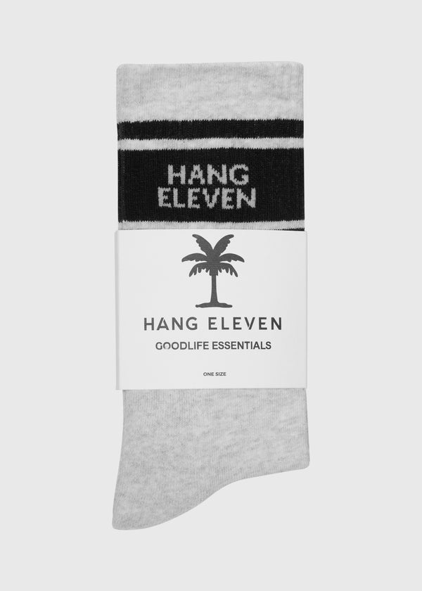 Hang Eleven Sport Socks - Grey Melee