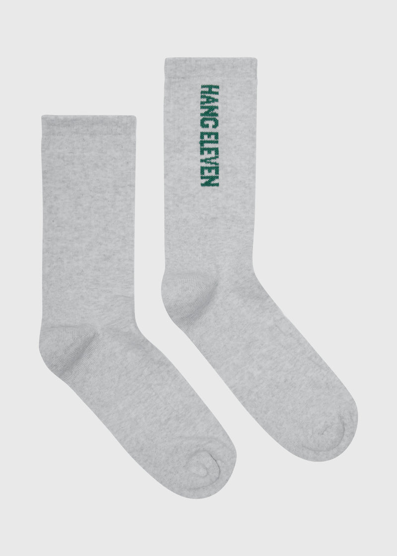 Chaussettes verticales Hang Eleven - Gris mêlé