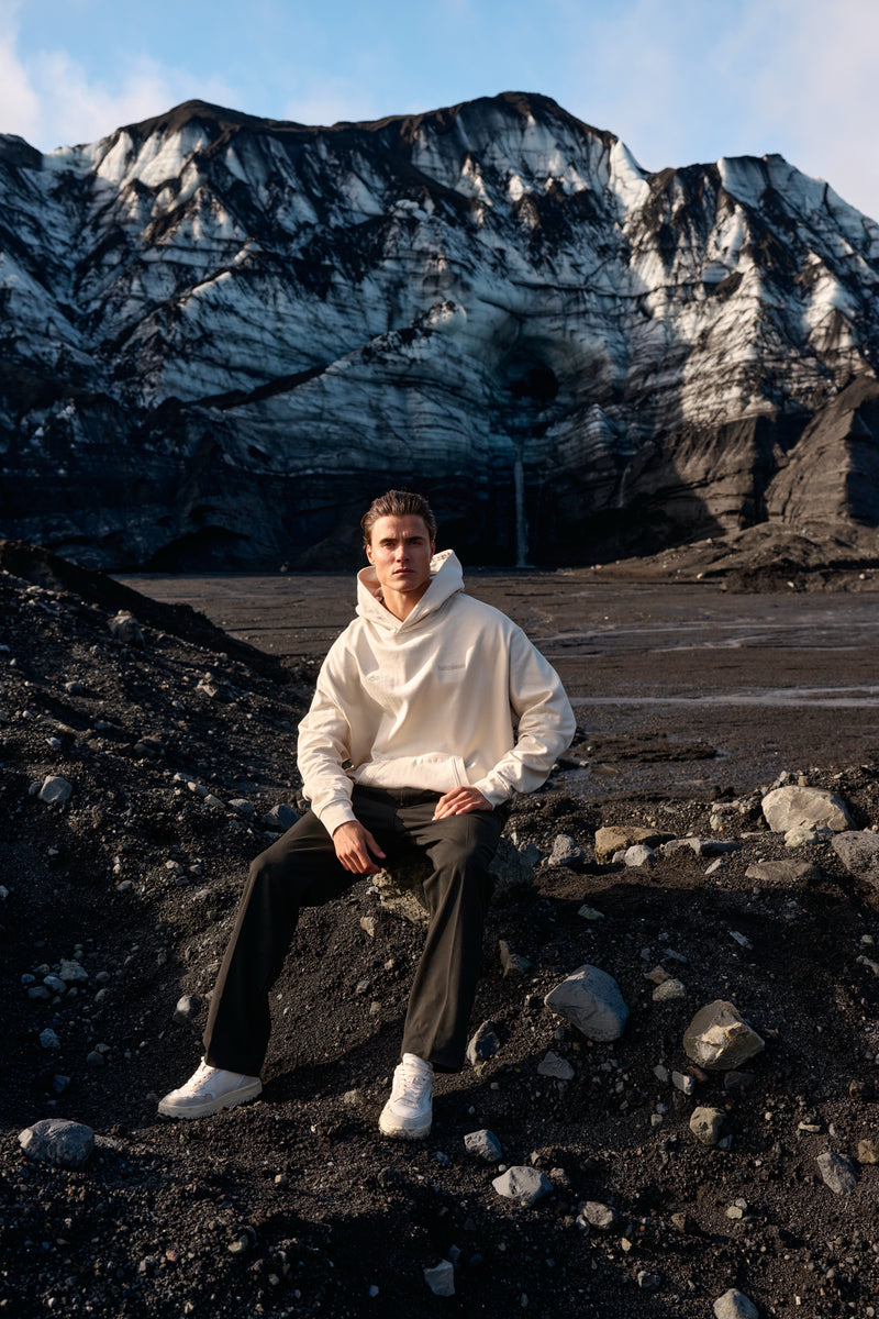 Relaxed Roam Hoodie - Sand