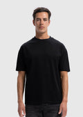 T-shirt Premium surdimensionné lourd - Noir
