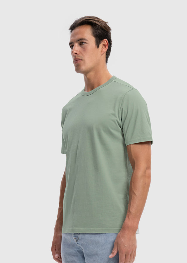 T-shirt premium léger et régulier - Vert sauge