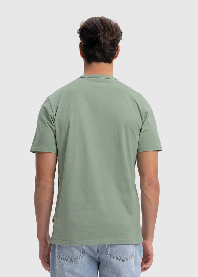 T-shirt premium léger et régulier - Vert sauge