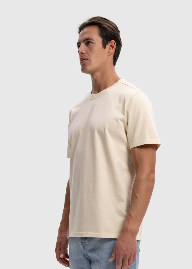 Schweres reguläres Premium-T-Shirt – Sand