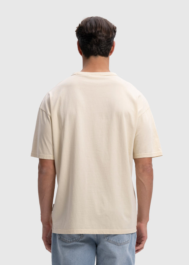 Leichtes Oversized Premium-T-Shirt – Sand