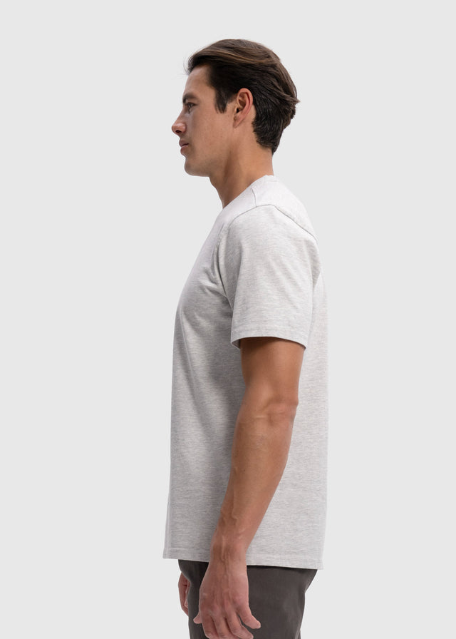 T-shirt Premium épais et régulier - Gris clair