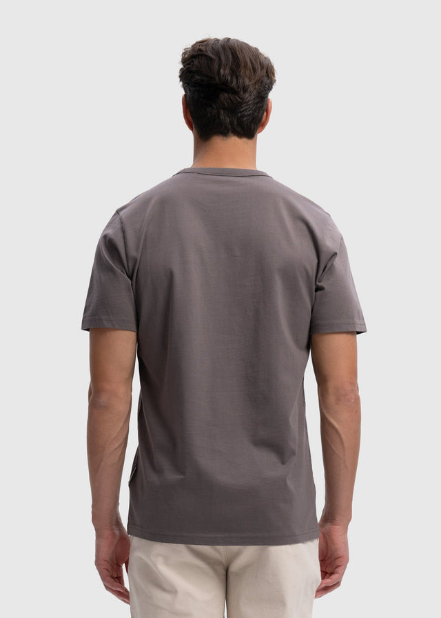 T-shirt premium léger coupe droite - Anthracite