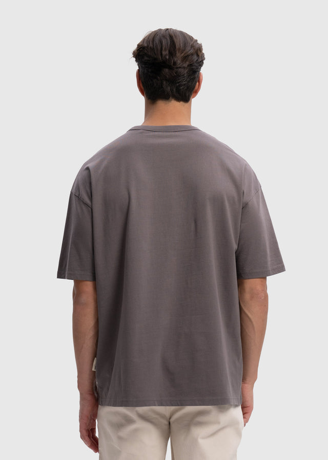 Light Oversized Premium Tee – Anthrazit