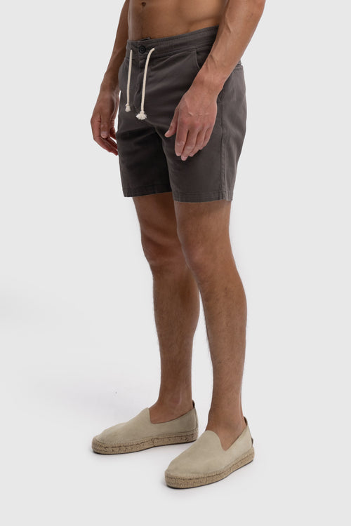 The Beach Chino Short - Dark Grey