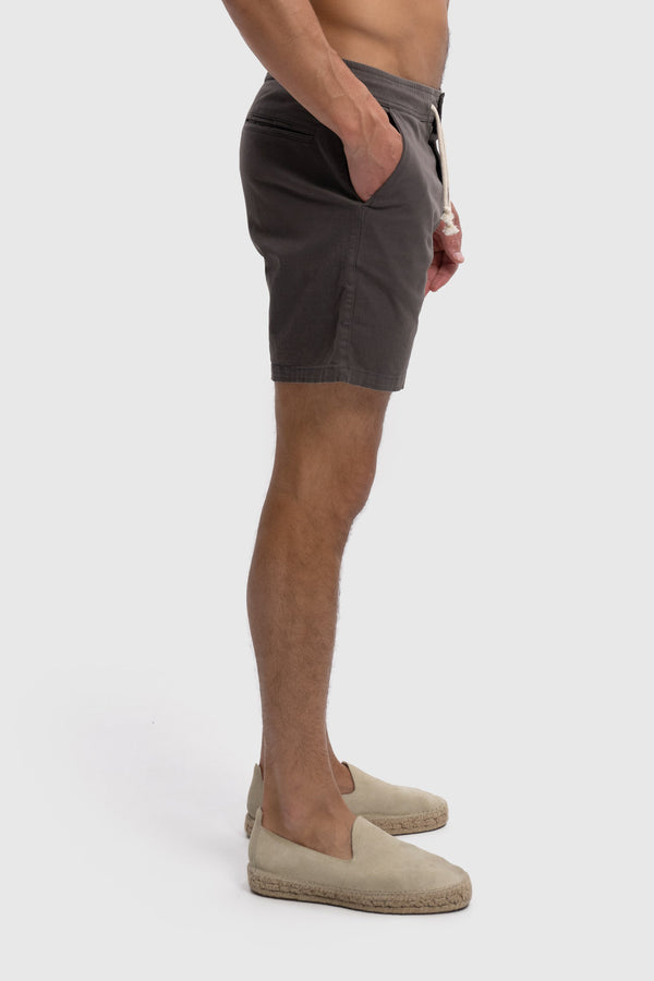 The Beach Chino Short - Dark Grey