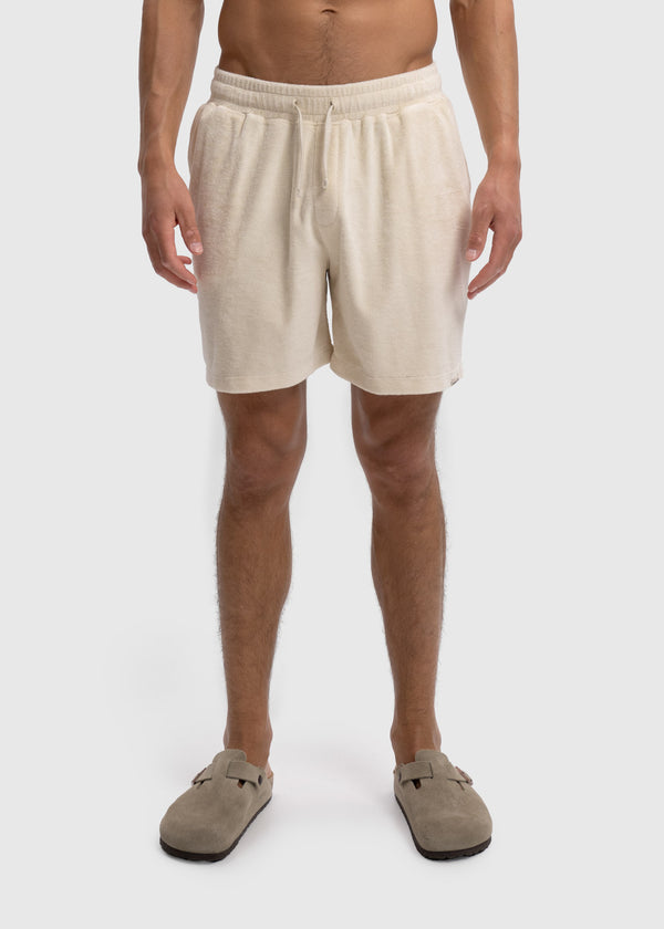 Toweling Short - Sand