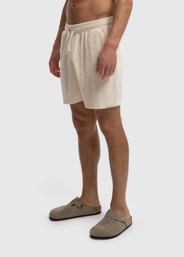 Toweling Short - Sand