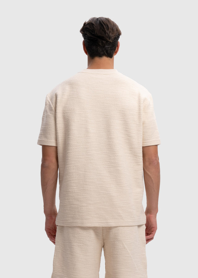 T-shirt Boucle - Sable Clair
