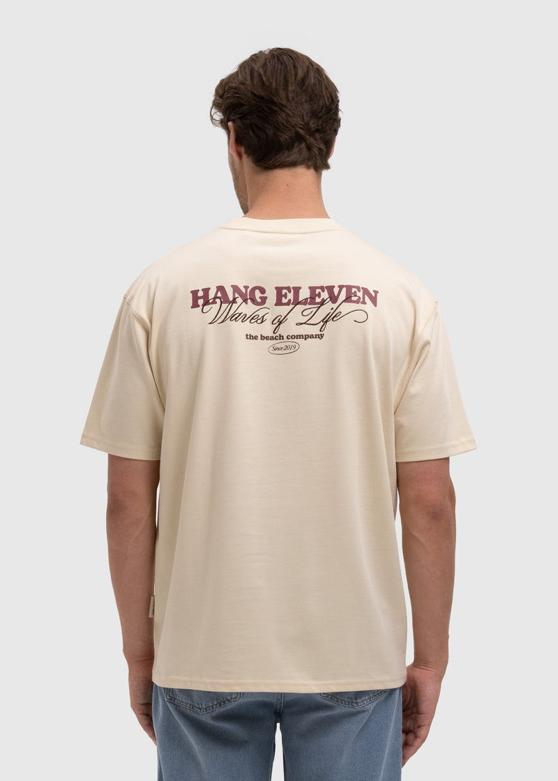 Font Tee - Weißer Sand