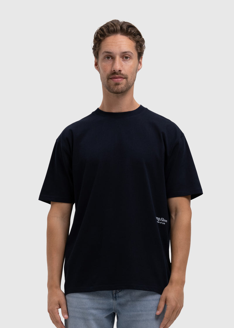 Concept Tee – Marineblau