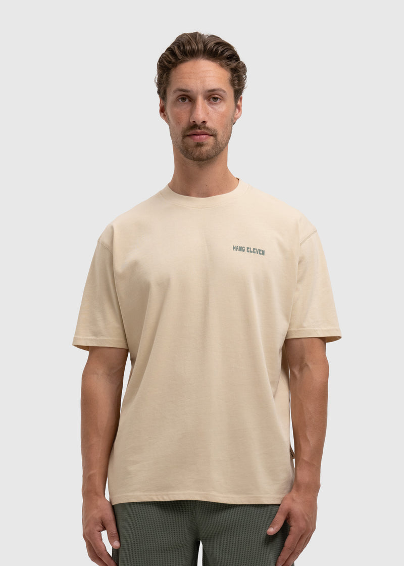 T-shirt Riding Waves - Sable