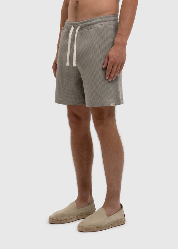 Waffle Short - Sage Green