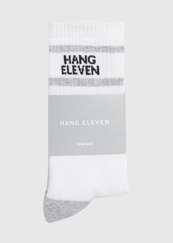 Hang Eleven Socks - Light Grey