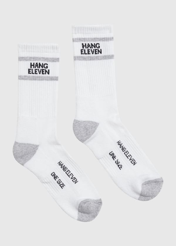 Hang Eleven Socks - Light Grey