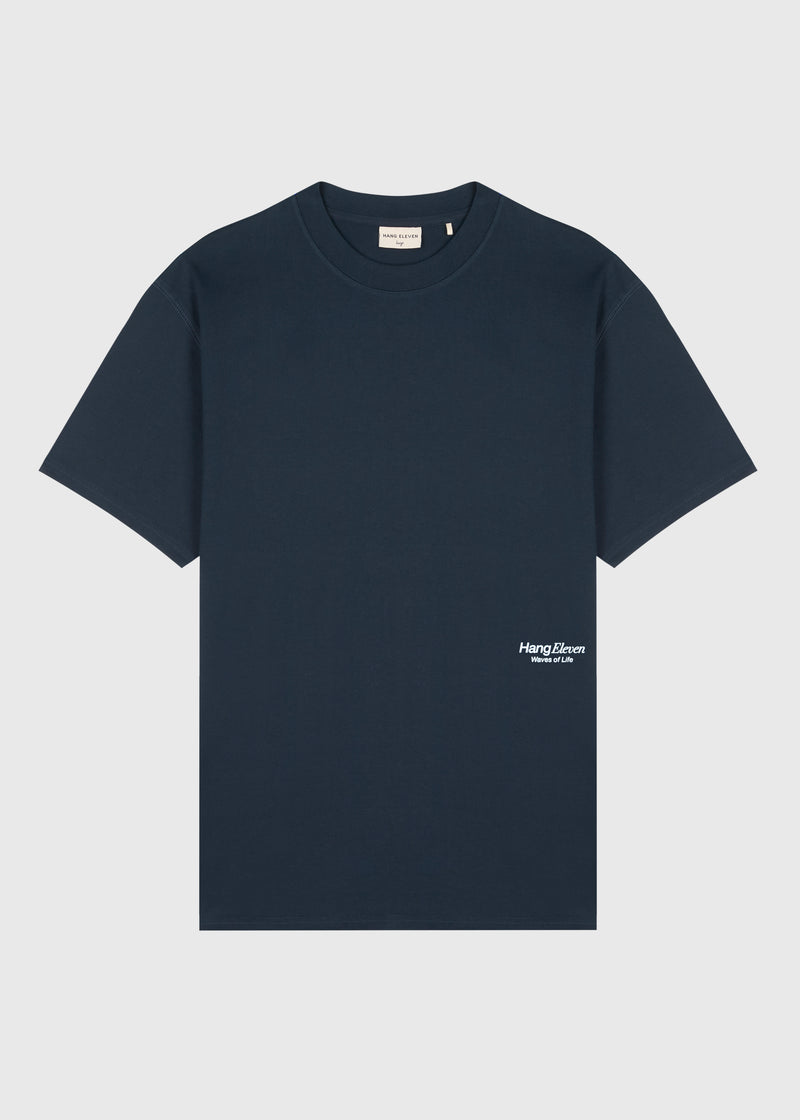Concept Tee – Marineblau