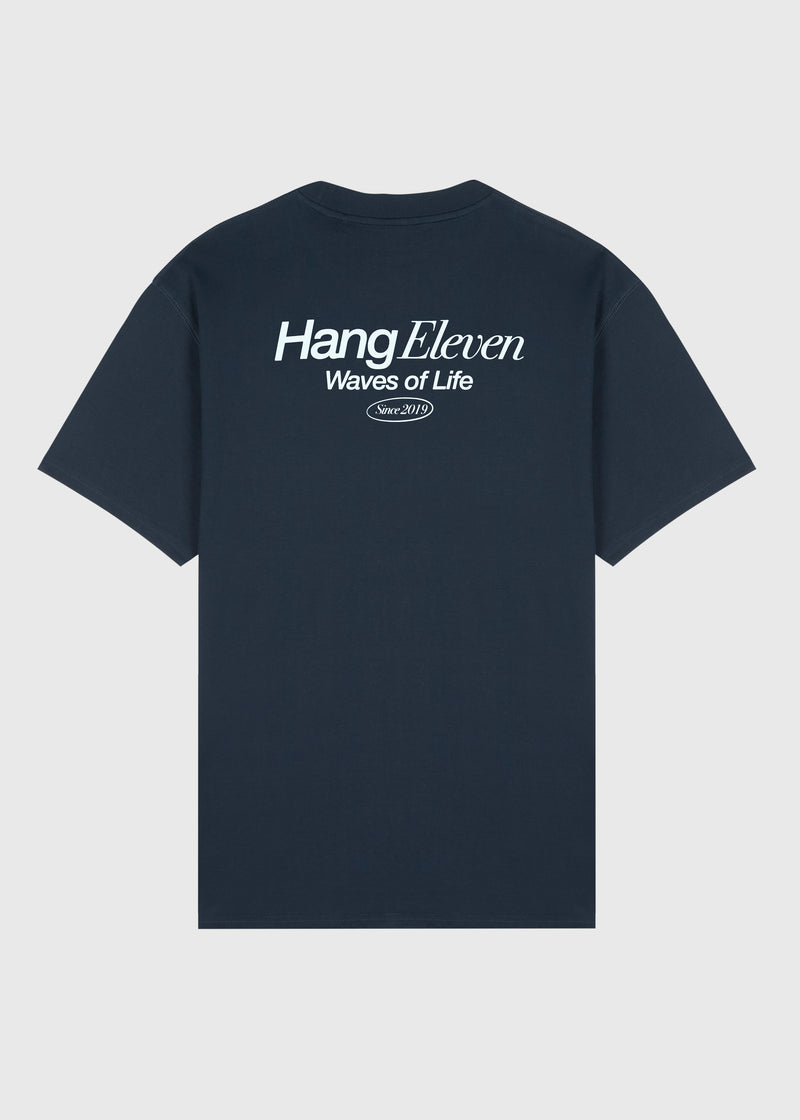 Concept Tee – Marineblau