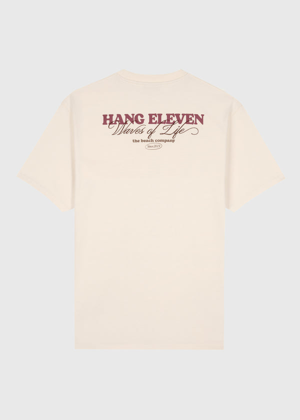 Font Tee - White Sand