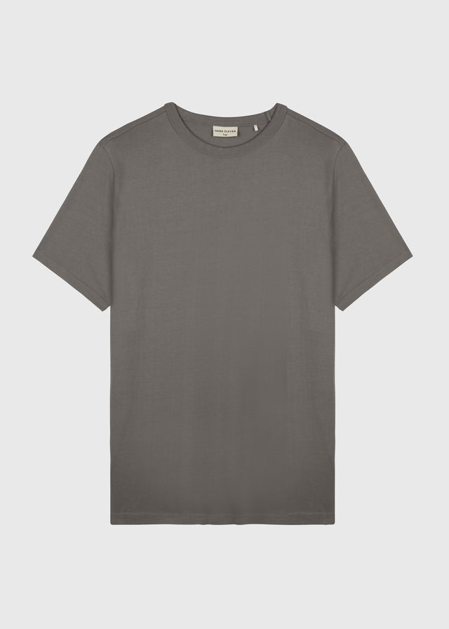 T-shirt premium léger coupe droite - Anthracite