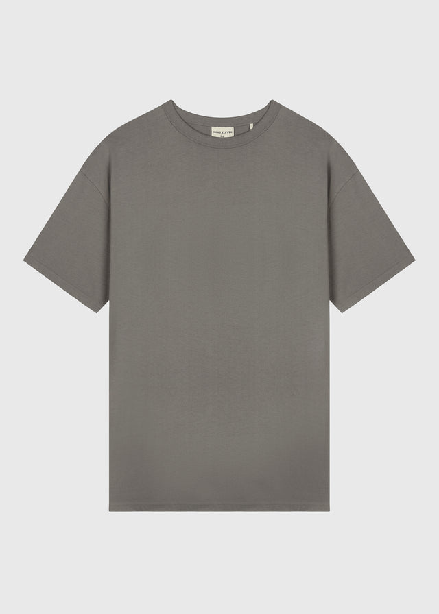 Light Oversized Premium Tee – Anthrazit