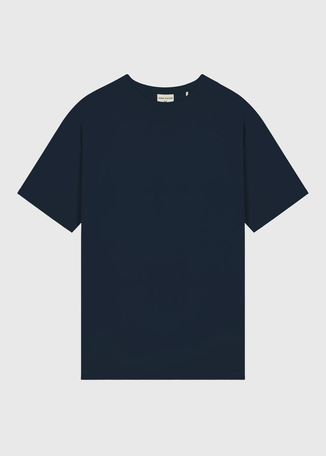 Leichtes Oversized Premium T-Shirt – Marineblau