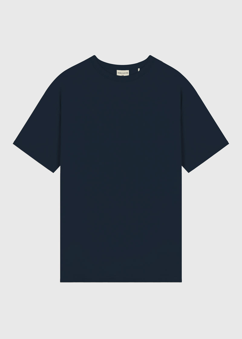 Oversized Premium T-Shirt – Marineblau