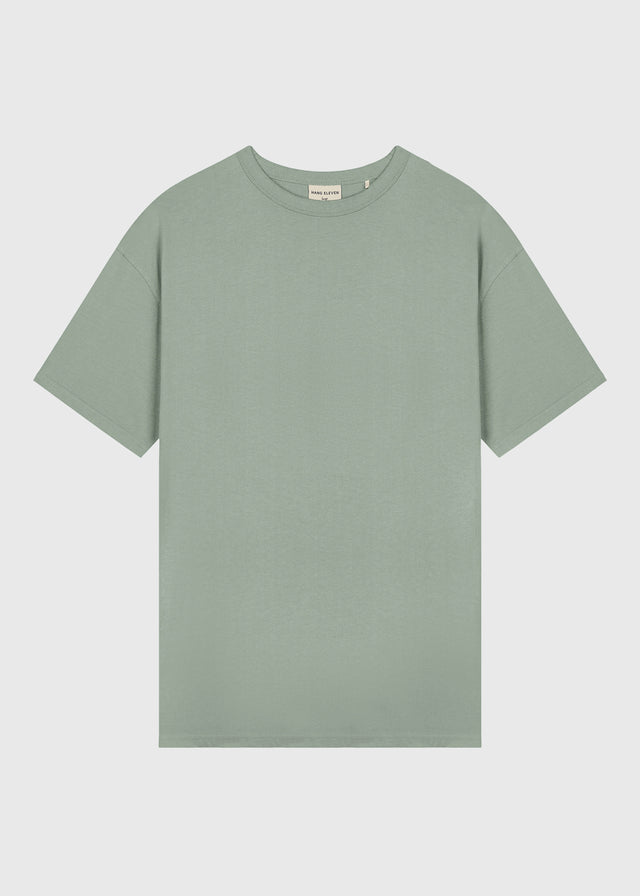 T-shirt oversize léger de qualité supérieure - Vert sauge