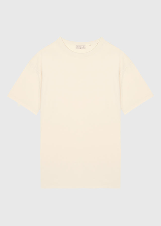 Leichtes Oversized Premium-T-Shirt – Sand