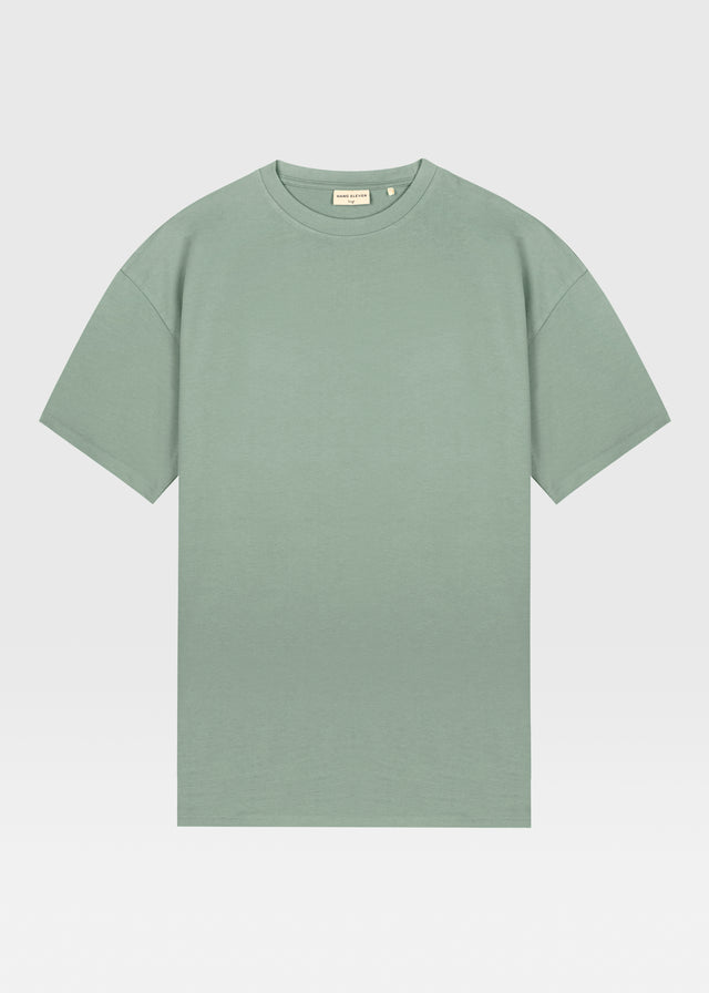 T-shirt premium surdimensionné lourd - Vert sauge