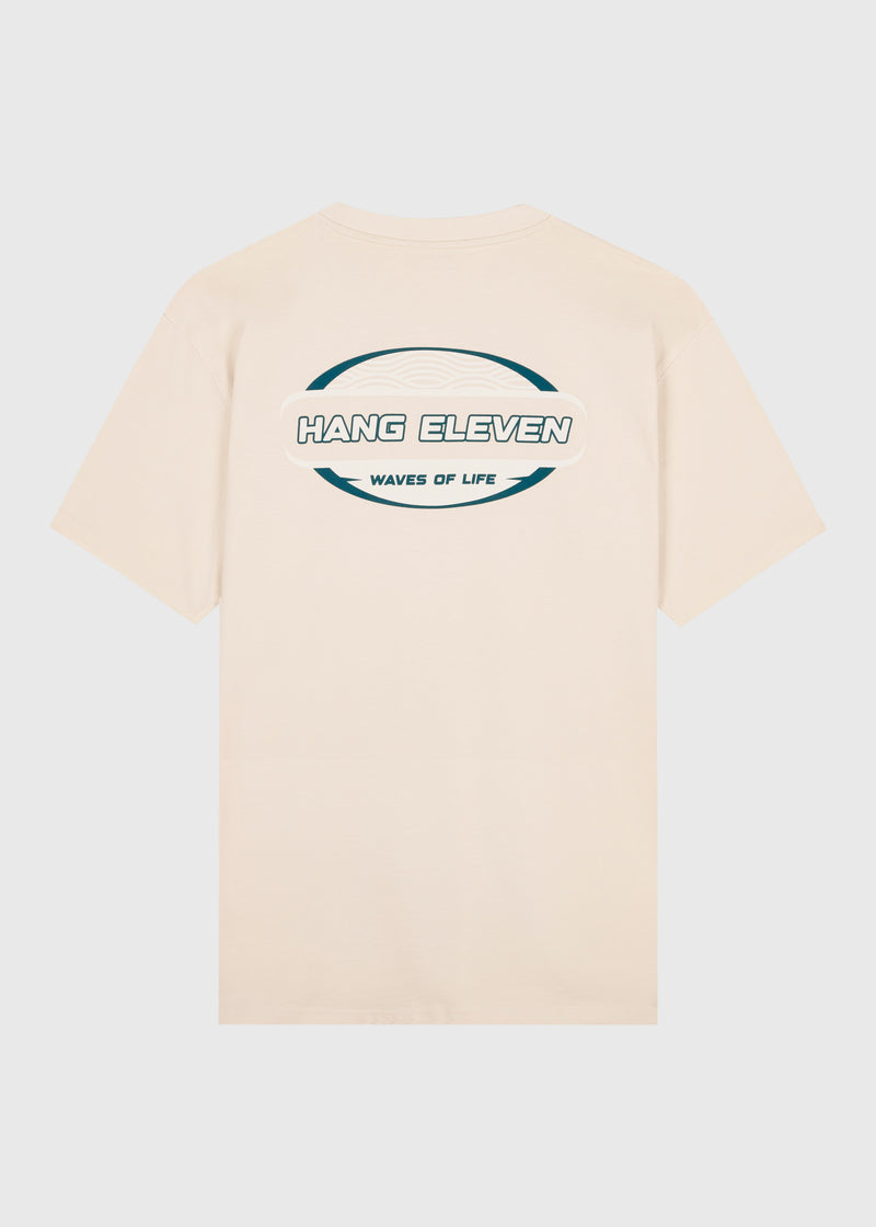 Retro-T-Shirt – Sand