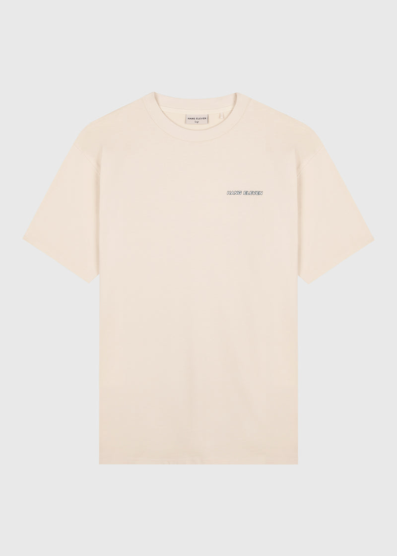Retro-T-Shirt – Sand