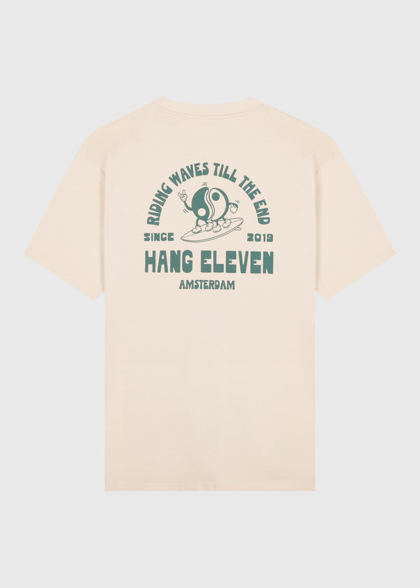 Riding Waves Tee - Sand