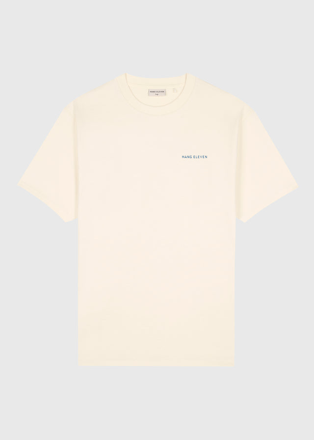T-shirt en zigzag - Sable blanc