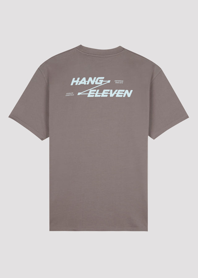 T-shirt en zigzag - Anthracite