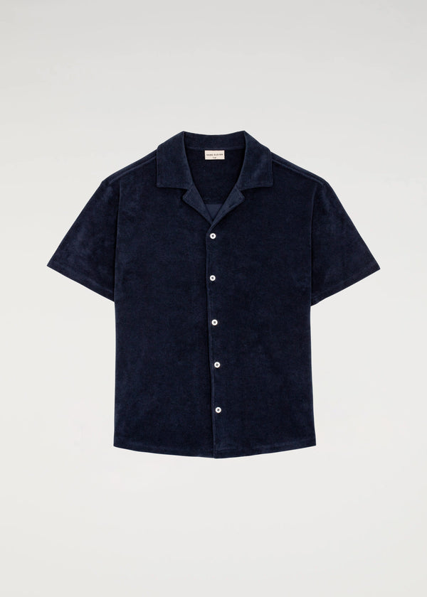 Terry Shirt - Navy Blue