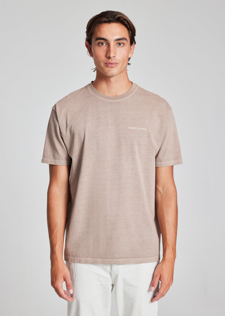 Essential Tee - Washed Brown