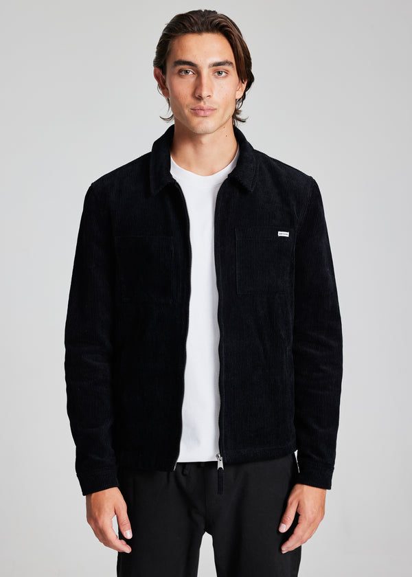 Corduroy Jacket - Black