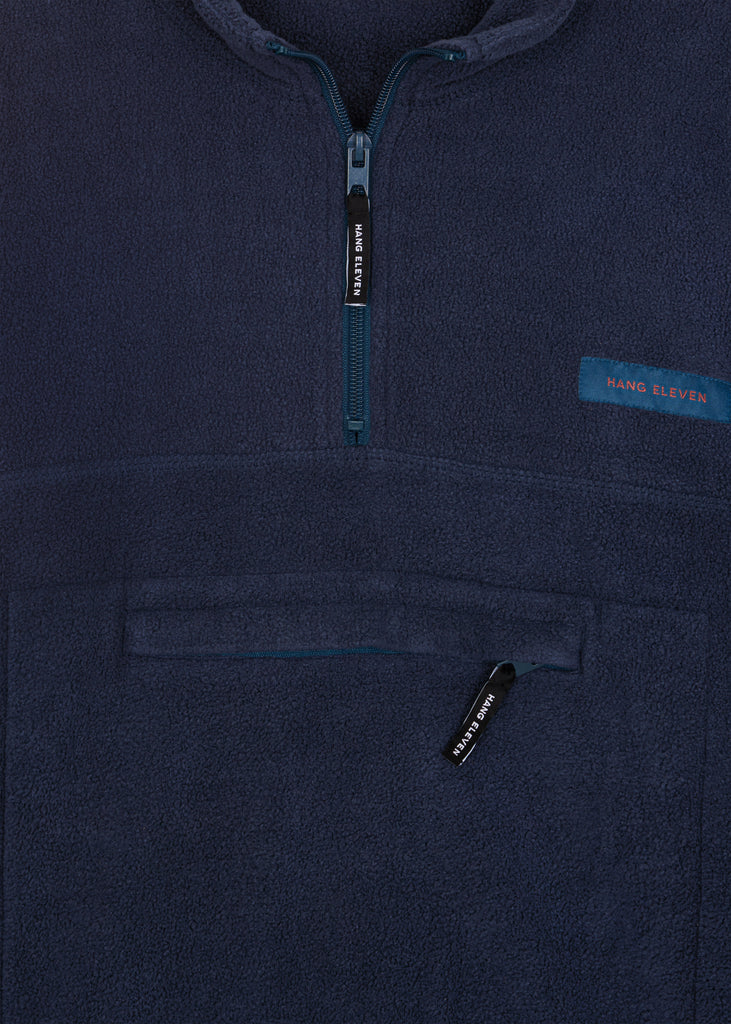Tech World Fleece Jacket - Navy Blue