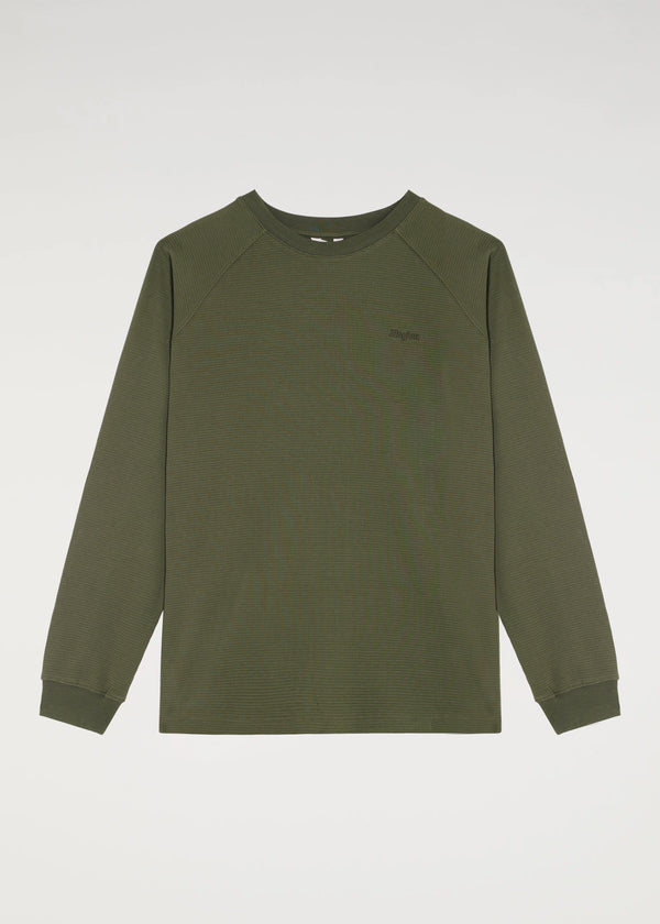 Waffle Crewneck - Groen