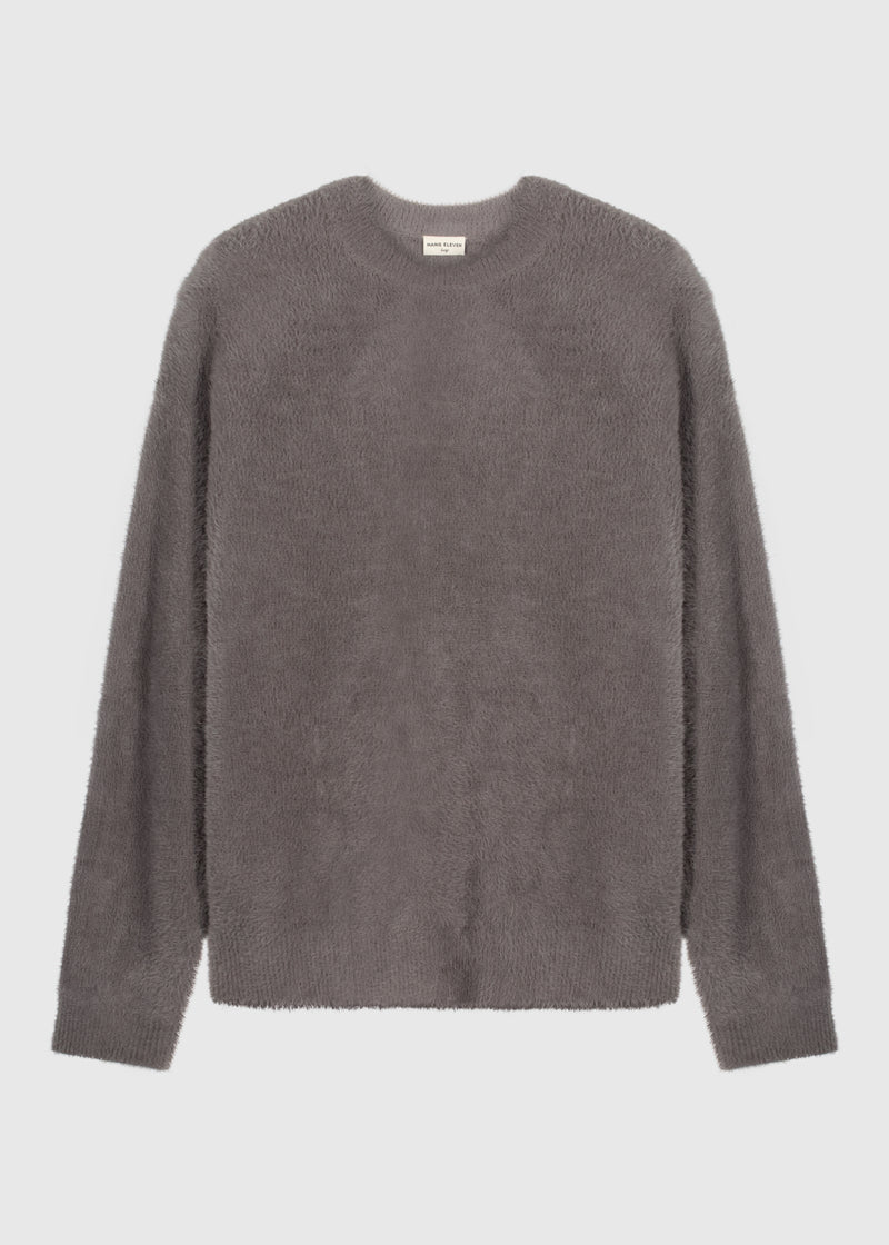 Hairy Brand Crewneck - Anthracite