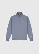 Half Zip Sweater - Stone Grey