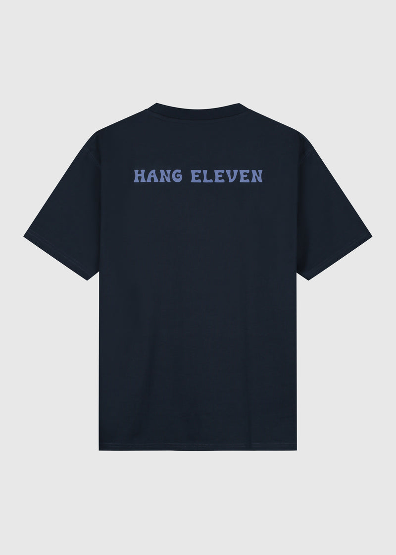 Logo Carrier T-Shirt – Marineblau
