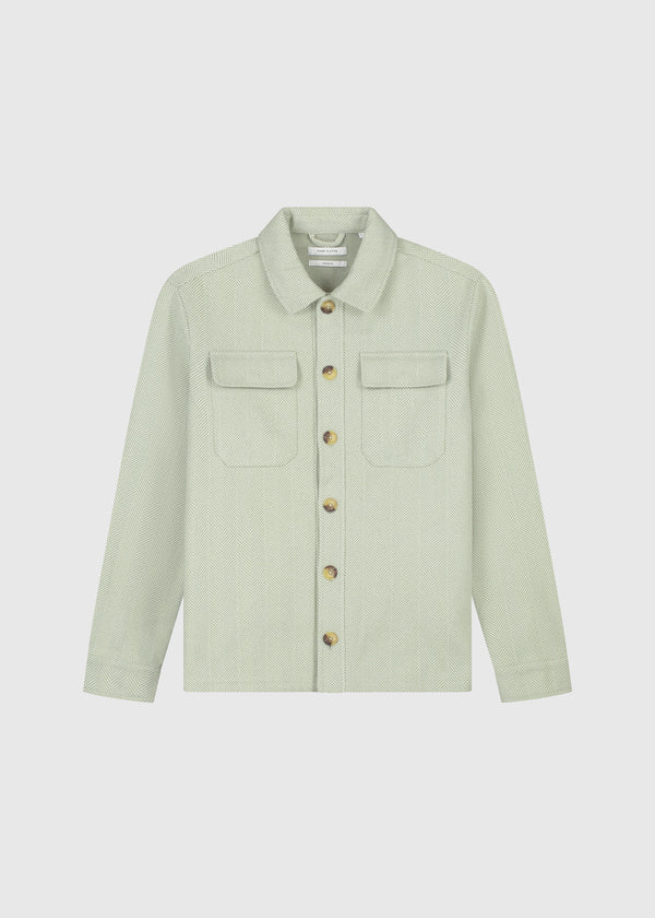 Herringbone Jacket - Green