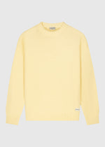 Heavy Knit Crewneck - Pastel Yellow