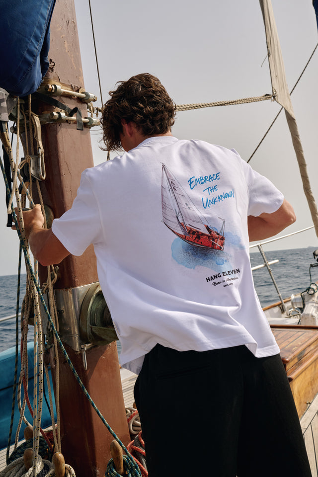Le Voyage Tee - White