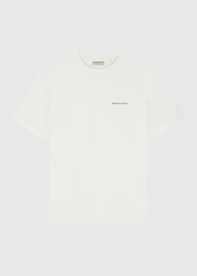 T-shirt Life - Blanc cassé